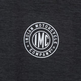 T-shirt athlétique réfléchissant IMC pour homme, noir