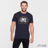 T-shirt IMC Custom Build pour homme, marine