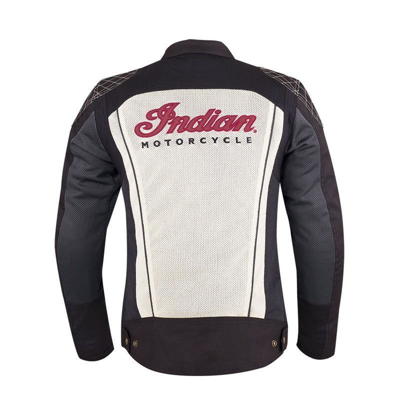 Veste Mesh Drifter Femmes, Blanc/Noir - Indian Motorcycle - Boutique en ligne 286888401 équipements moto pas cher