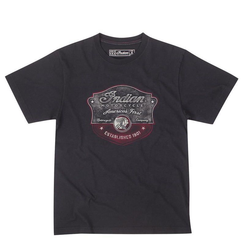T-shirt Hommes, Noir - Indian Motorcycle - Boutique en ligne 286892702 équipements moto pas cher