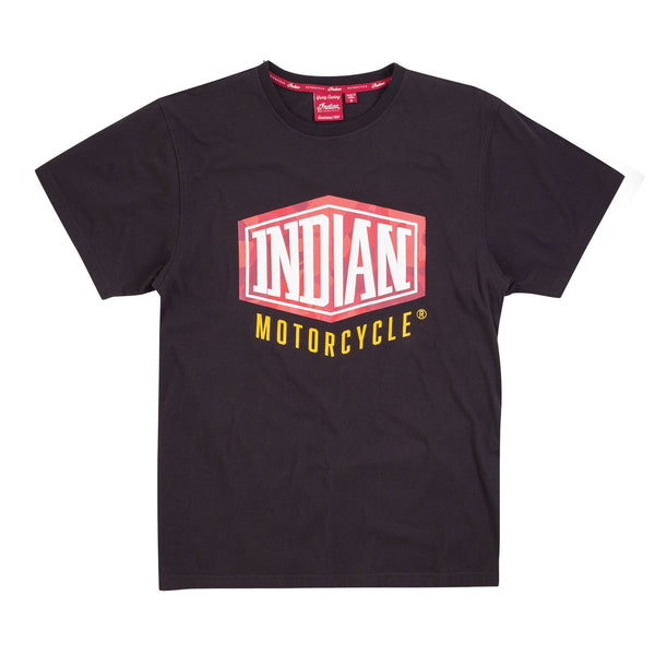 T-shirt Shield Hommes, noir - Indian Motorcycle - Boutique en ligne 286968402 équipements moto pas cher