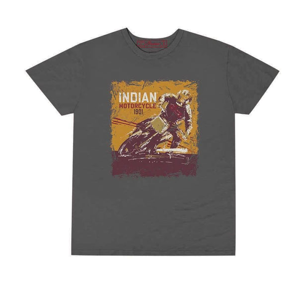 T-shirt Adventure Hommes, Gris - Indian Motorcycle - Boutique en ligne 286968802 équipements moto pas cher