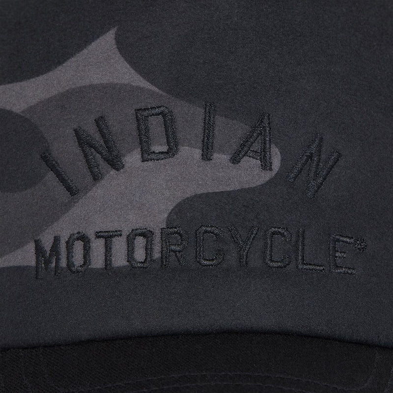 CASQUETTE CAMO EST. 1901, NOIR - Indian Motorcycle - Boutique en ligne 2862927 équipements moto pas cher