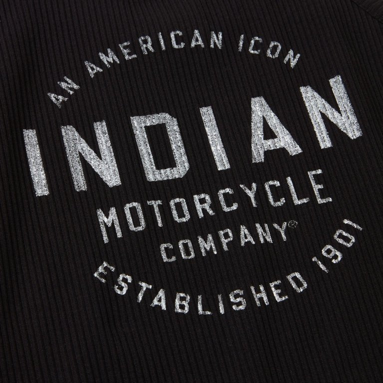 DÉBARDEUR A BRETELLES FEMMES, NOIR - Indian Motorcycle - Boutique en ligne 286278001 équipements moto pas cher